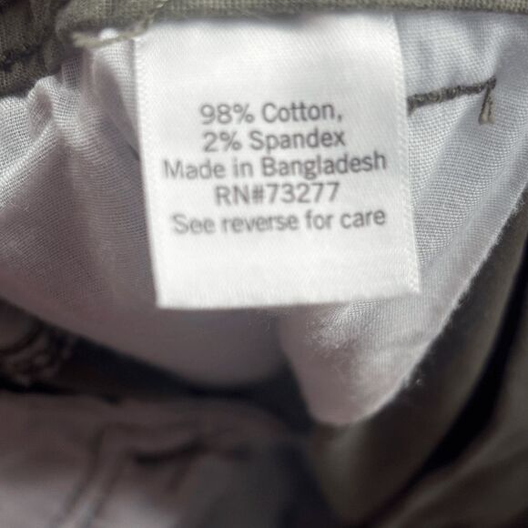 Sonoma 34 Green The Everyday Short Cargo Shorts Flat Front Stretch Flex EUC - Picture 4 of 7